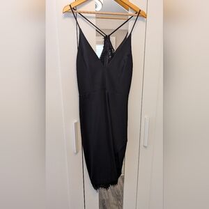 Elegant Black Sleeveless Dress